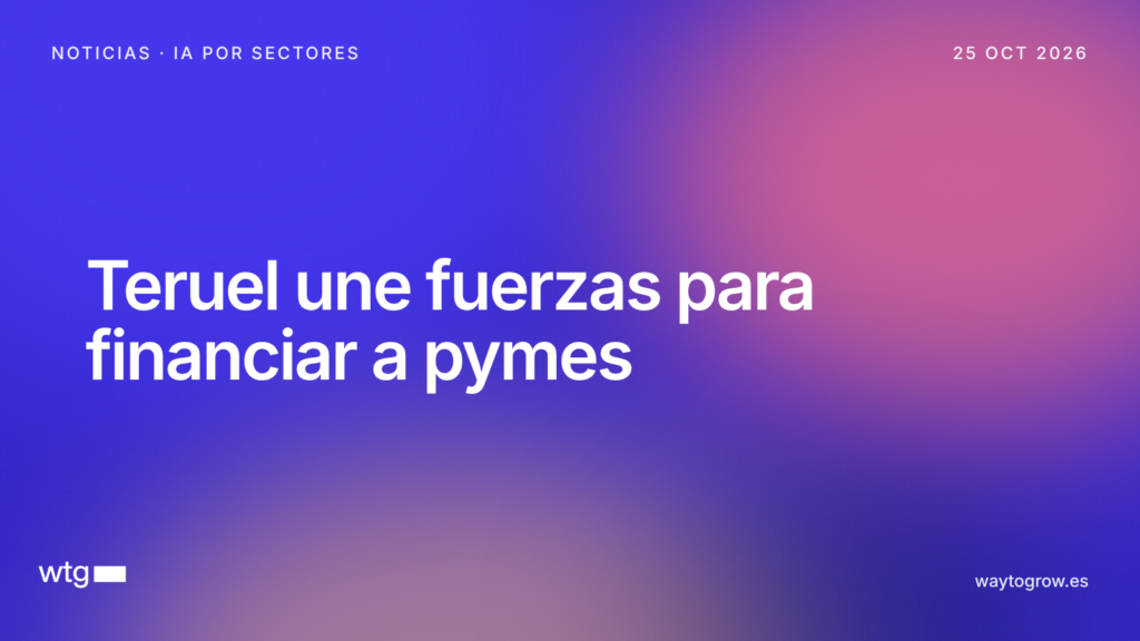 Teruel firma un convenio para facilitar la financiación de autónomos y pymes con SODIAR y SUMA Teruel