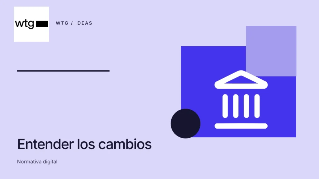 Portada editorial ilustrada: Ómnibus Digital de IA: qué cambia para las pymes
