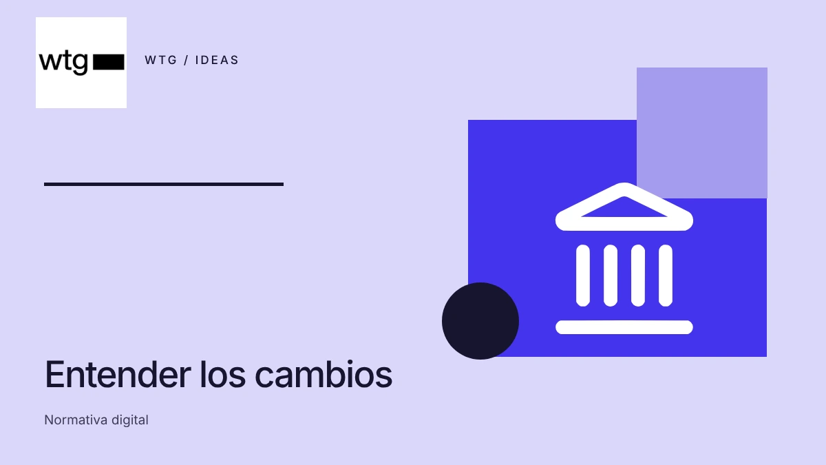 Portada editorial ilustrada: Ómnibus Digital de IA: qué cambia para las pymes