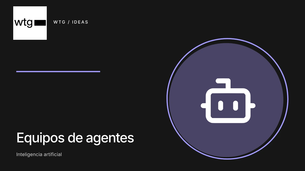 Portada editorial ilustrada: Agentes de IA para pymes: qué son, usos y cómo empezar